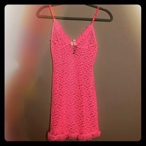 Victoria's Secret Pink Fitted Slip Dress